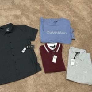 Calvin Klein shirts Michael kors shirts Kenneth Cole medium large and extra larg